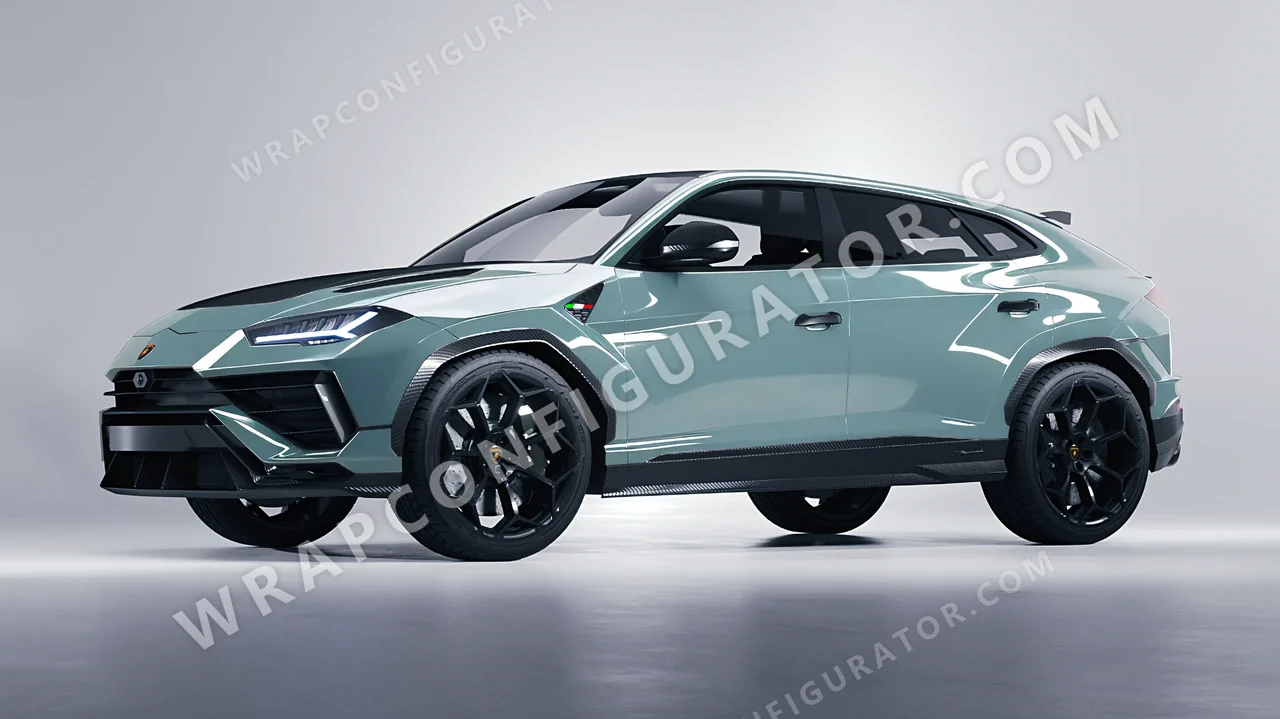 Blue Lamborghini Urus Performante 2024 wrapped in Colourshield PPF by HyperPro Shadow Blue HGF73-P