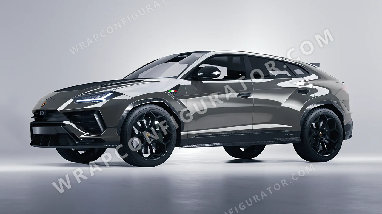 Grey Lamborghini Urus Performante 2024 wrapped in 3M Nardo Gray HG61