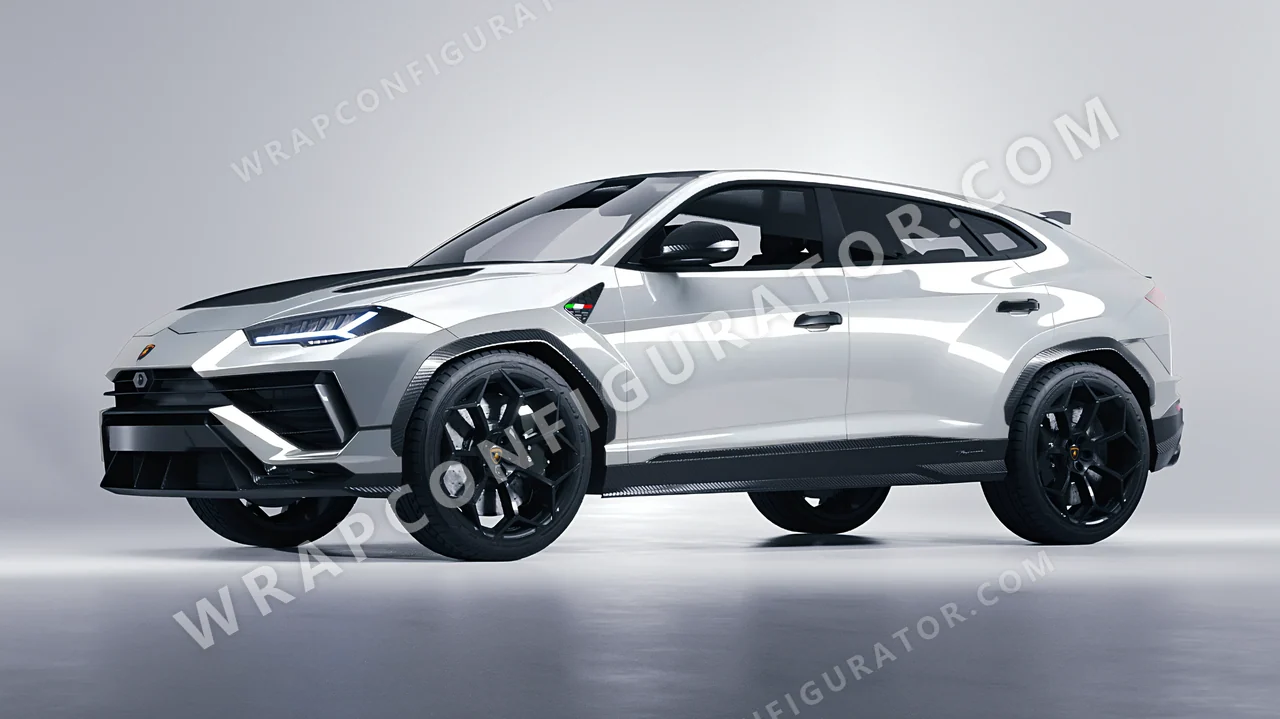 Grey Lamborghini Urus Performante 2024 wrapped in 3M Storm Gray HG31