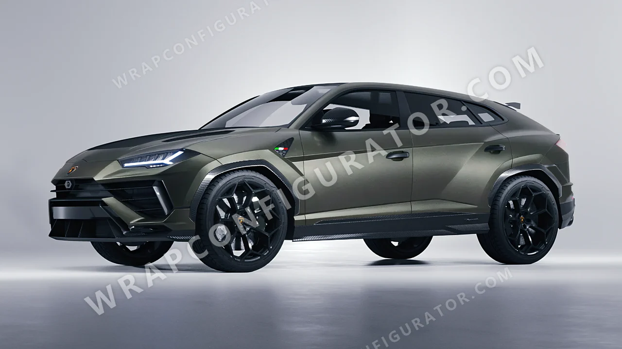 Grey Lamborghini Urus Performante 2024 wrapped in Avery Dennison Gunmetal SW900-840-M