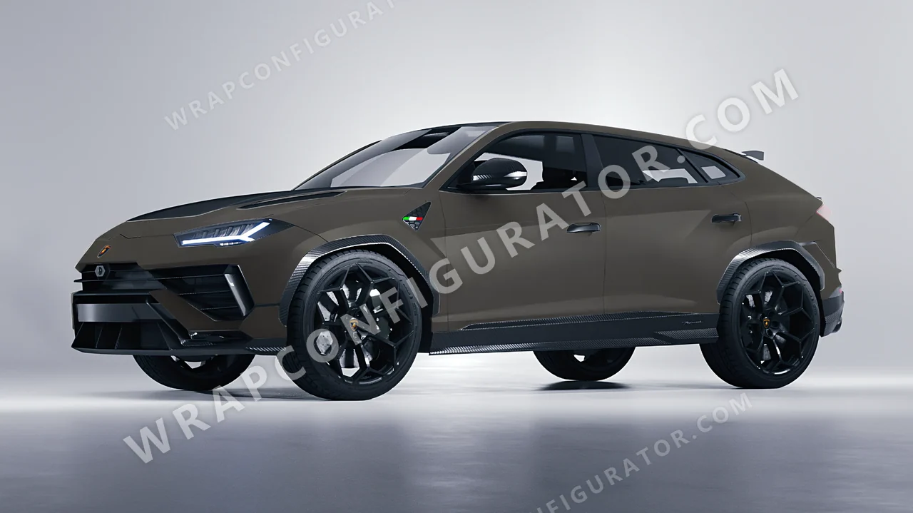Grey Lamborghini Urus Performante 2024 wrapped in Colourshield PPF by HyperPro AMG Gray SMF28-P