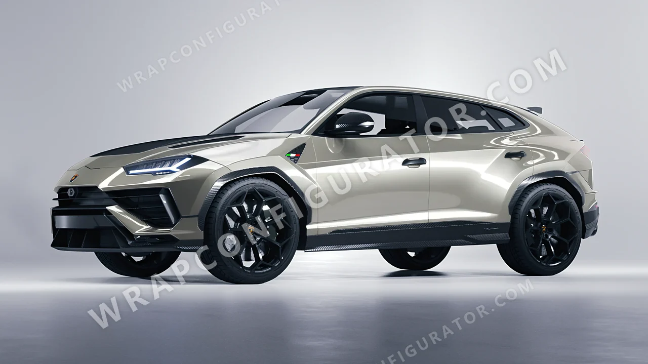 Grey Lamborghini Urus Performante 2024 wrapped in Colourshield PPF by HyperPro Cool Gray GAF36-P