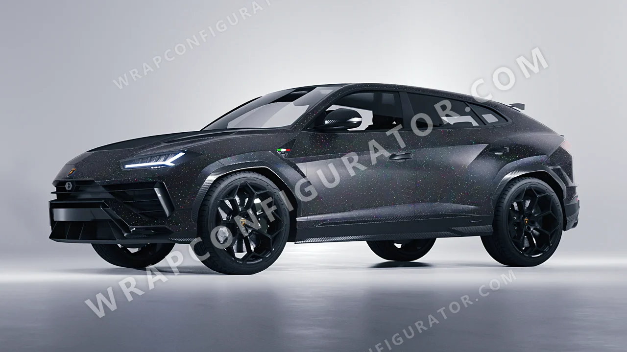 Grey Lamborghini Urus Performante 2024 wrapped in Colourshield PPF by HyperPro Dark Gray GLF01-P