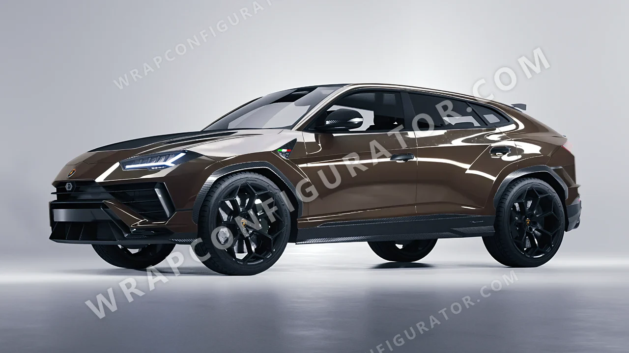 Grey Lamborghini Urus Performante 2024 wrapped in Colourshield PPF by HyperPro Gray HGF72-P
