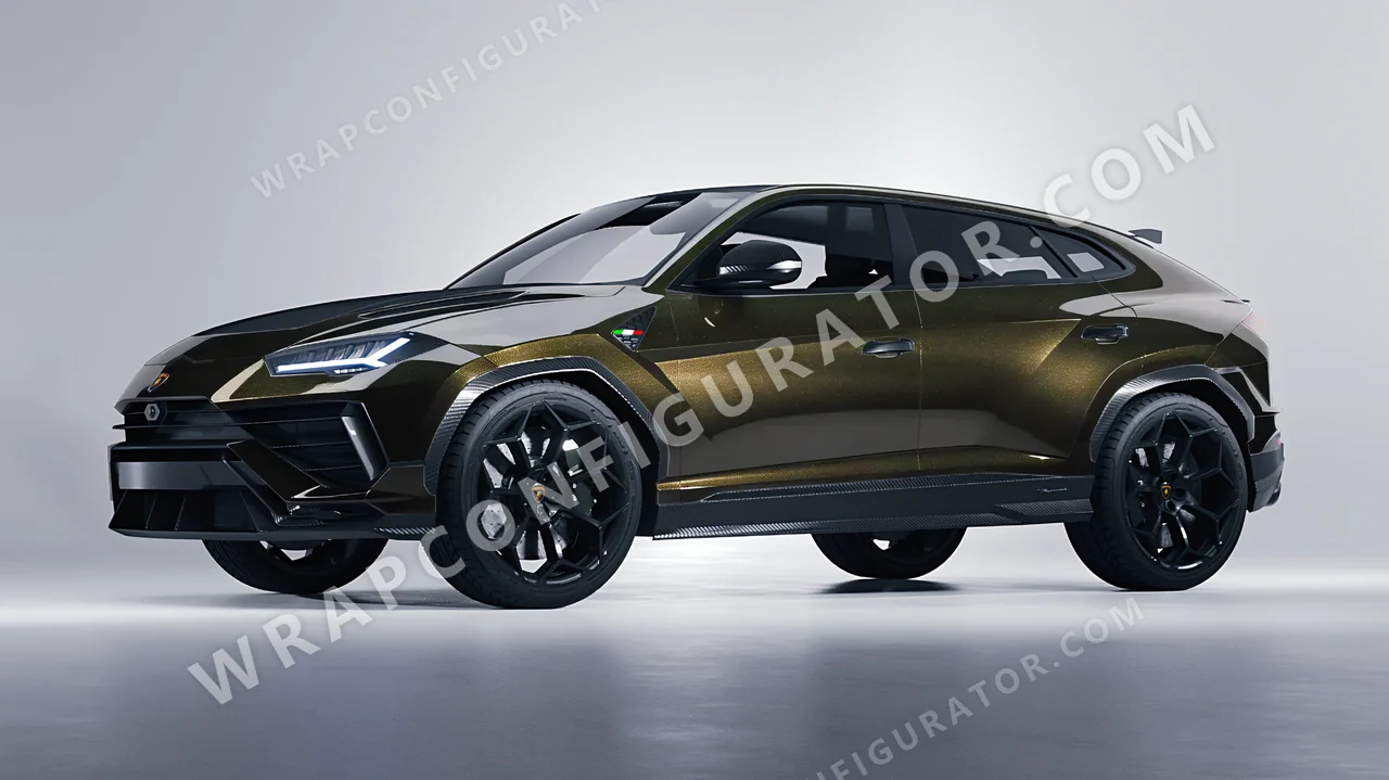 Grey Lamborghini Urus Performante 2024 wrapped in Colourshield PPF by HyperPro Gray SCM01G-P