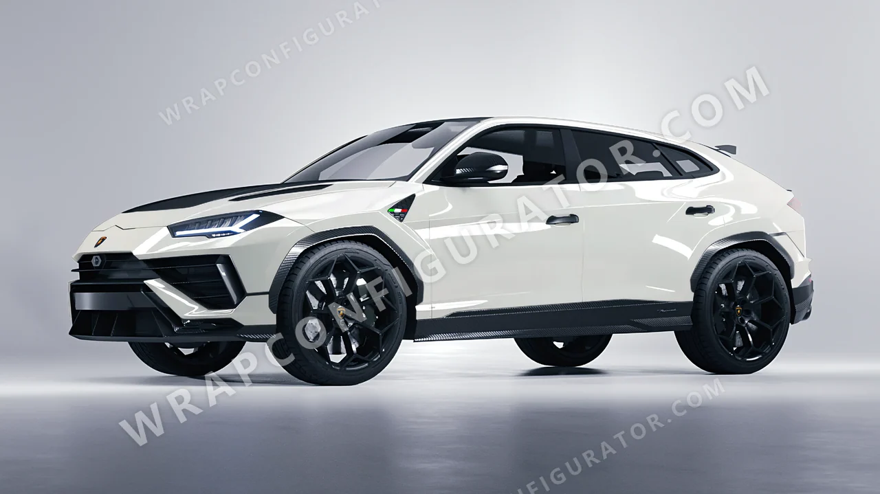 Grey Lamborghini Urus Performante 2024 wrapped in Colourshield PPF by HyperPro Light Gray HGF18-P
