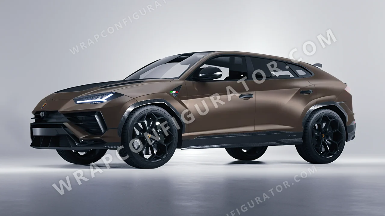 Grey Lamborghini Urus Performante 2024 wrapped in Colourshield PPF by HyperPro Pebble Gray SMF43-P