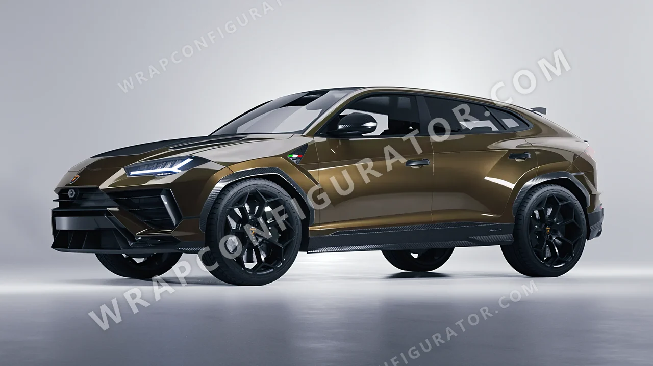 Grey Lamborghini Urus Performante 2024 wrapped in Colourshield PPF by HyperPro Sardine Gray GAF28-P