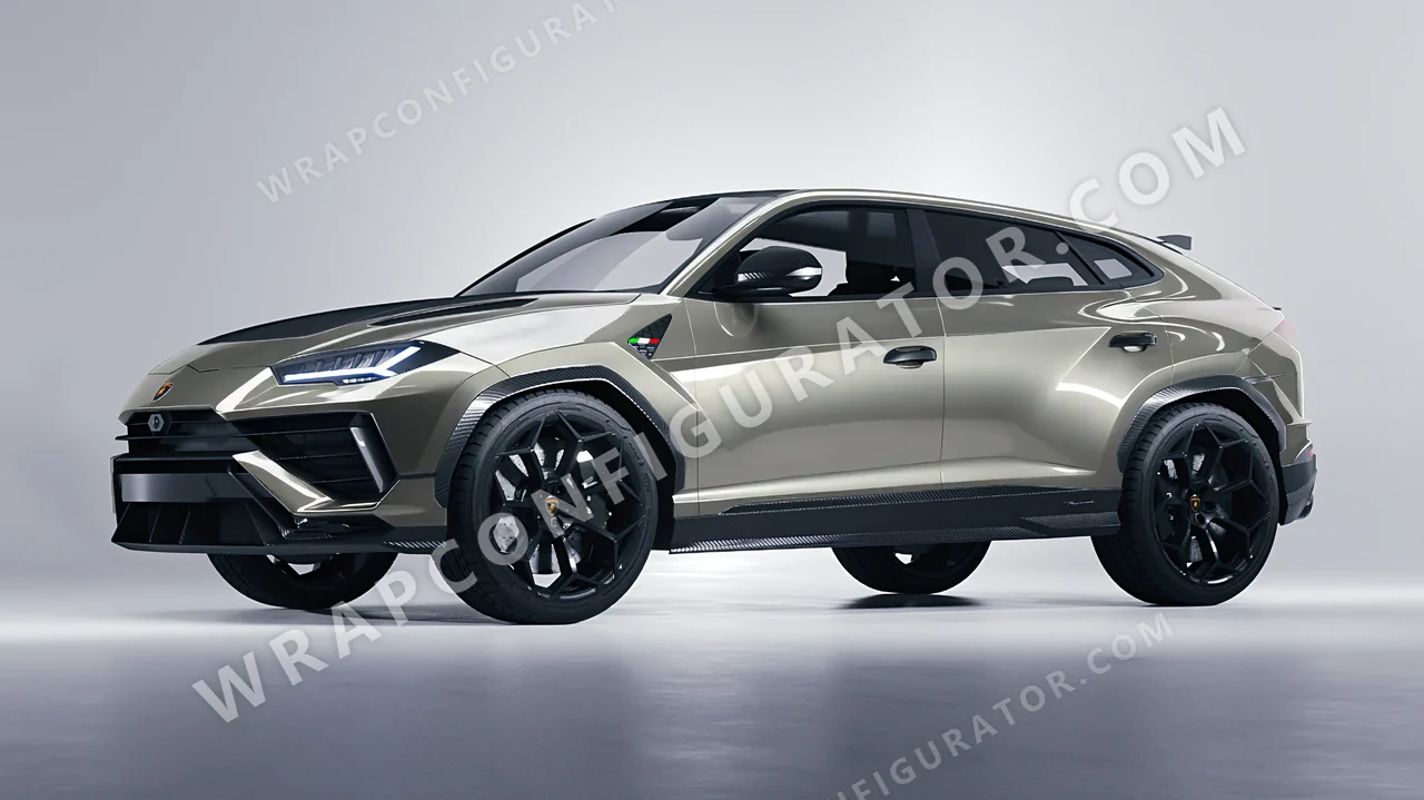 Grey Lamborghini Urus Performante 2024 wrapped in Colourshield PPF by HyperPro Shadow Silver GAF14-P
