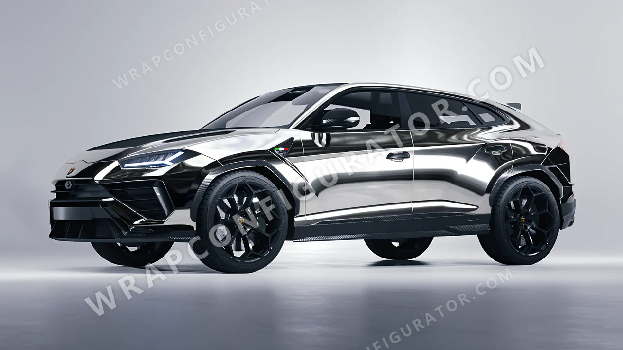 Grey Lamborghini Urus Performante 2024 wrapped in Colourshield PPF by HyperPro Silver GCF03-P