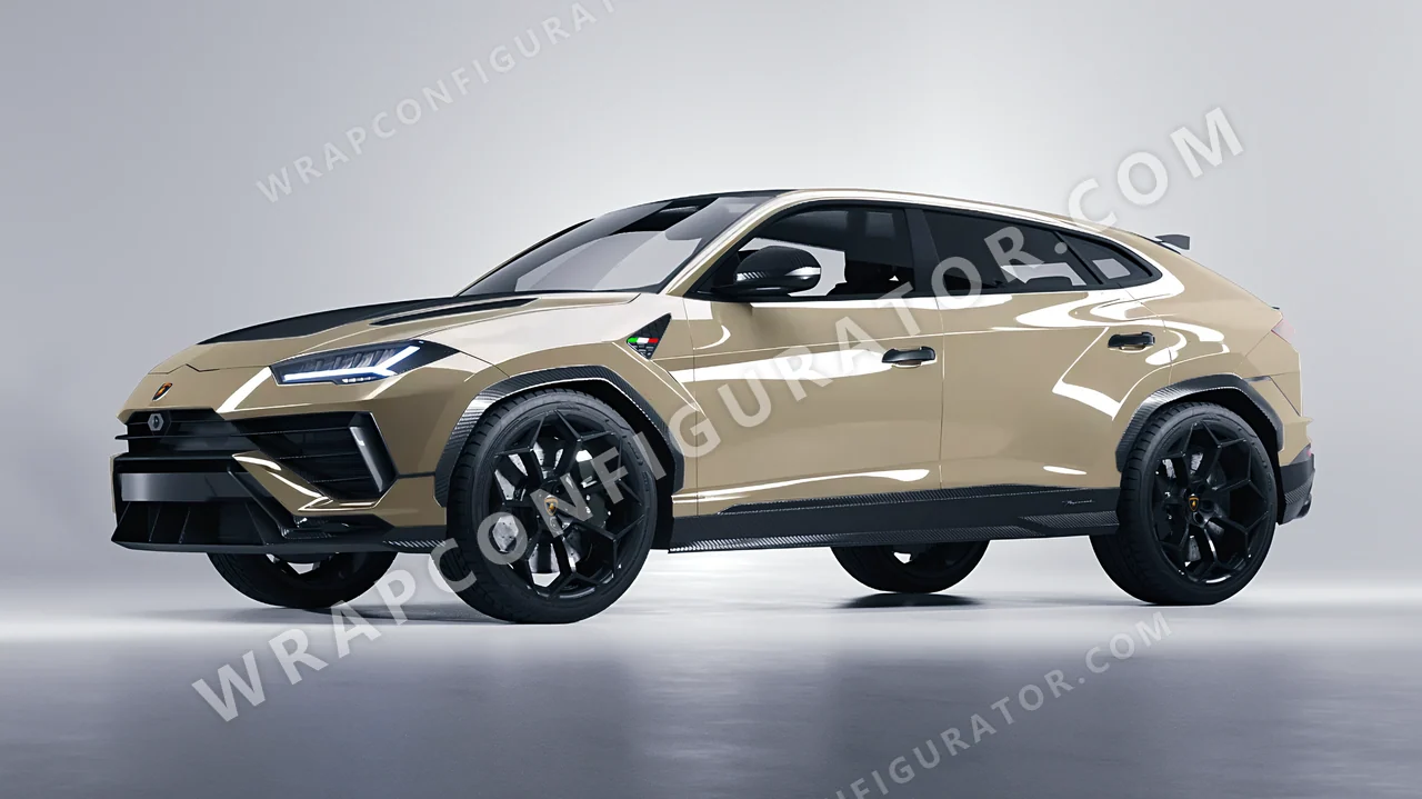 Grey Lamborghini Urus Performante 2024 wrapped in Inozetek Dynamic PPF Cement Grey DPPF703