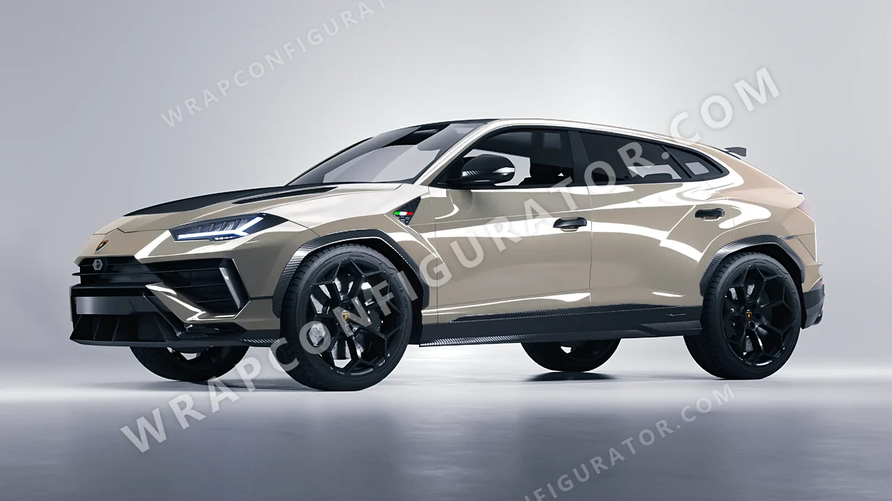 Grey Lamborghini Urus Performante 2024 wrapped in Inozetek Dynamic PPF Terracotta Army Grey EMC102