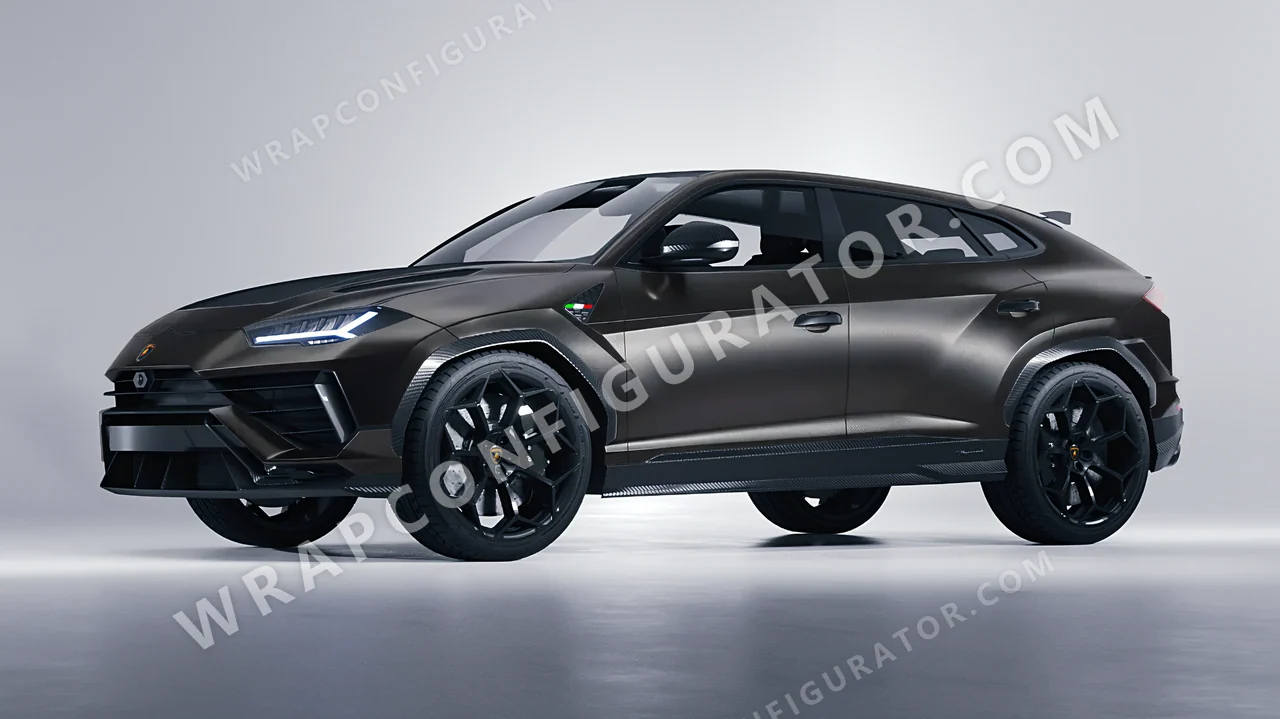 Grey Lamborghini Urus Performante 2024 wrapped in Inozetek Dynamic PPF Tungsten Grey DPPF811