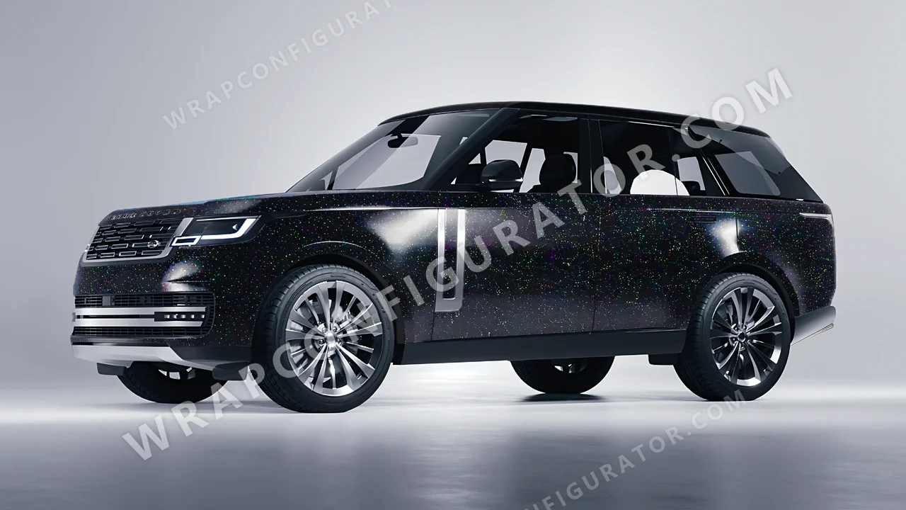 Black Land Rover Range Rover 2024 wrapped in Colourshield PPF by HyperPro Black GLF05-P