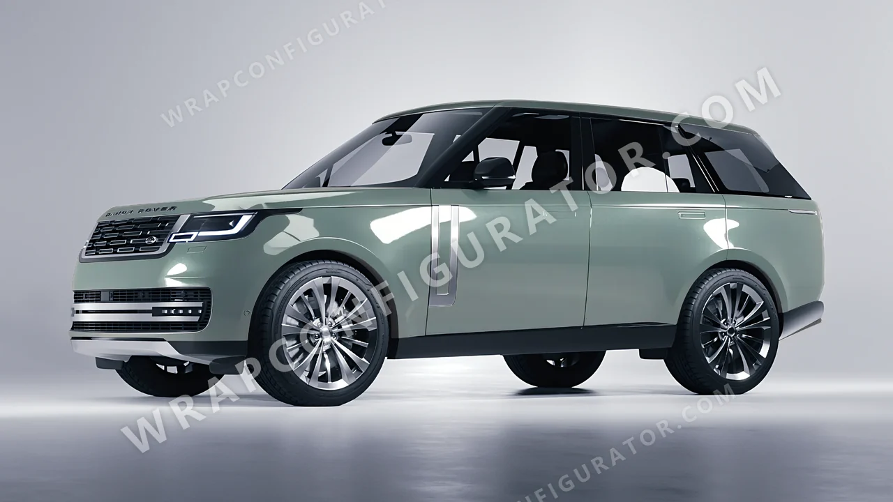 Blue Land Rover Range Rover 2024 wrapped in Colourshield PPF by HyperPro Shadow Blue GAF15-P