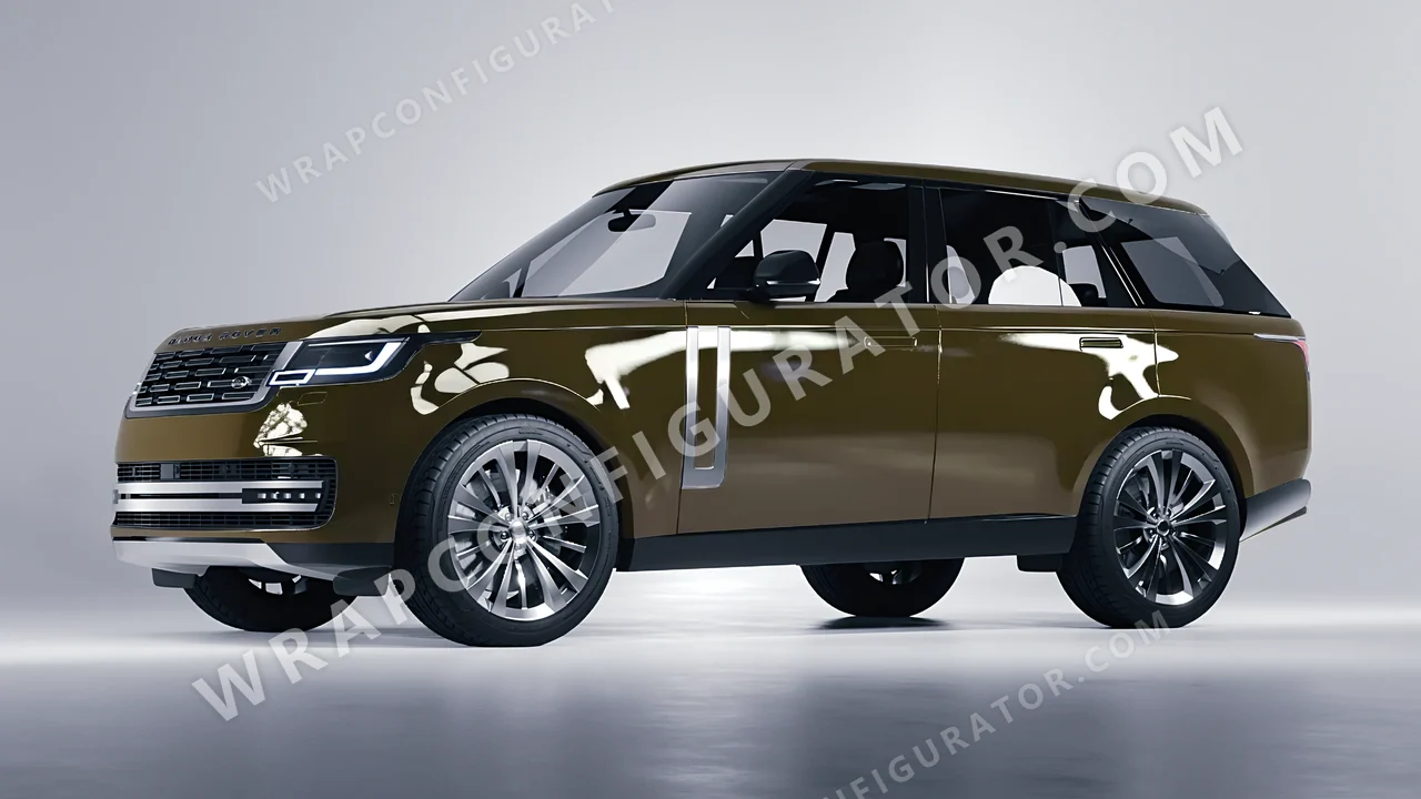 Green Land Rover Range Rover 2024 wrapped in Colourshield PPF by HyperPro Light Grass Green HGF53-P
