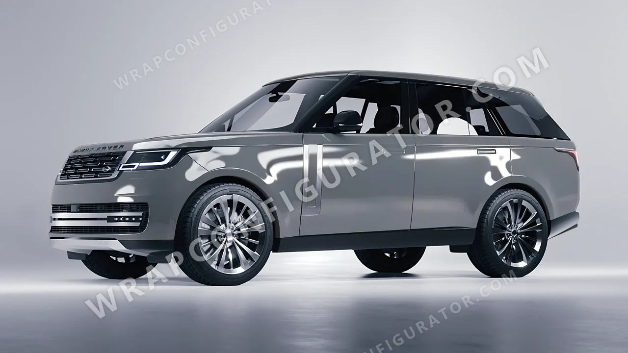 Grey Land Rover Range Rover 2024 wrapped in Avery Dennison Grey SW900-832-O