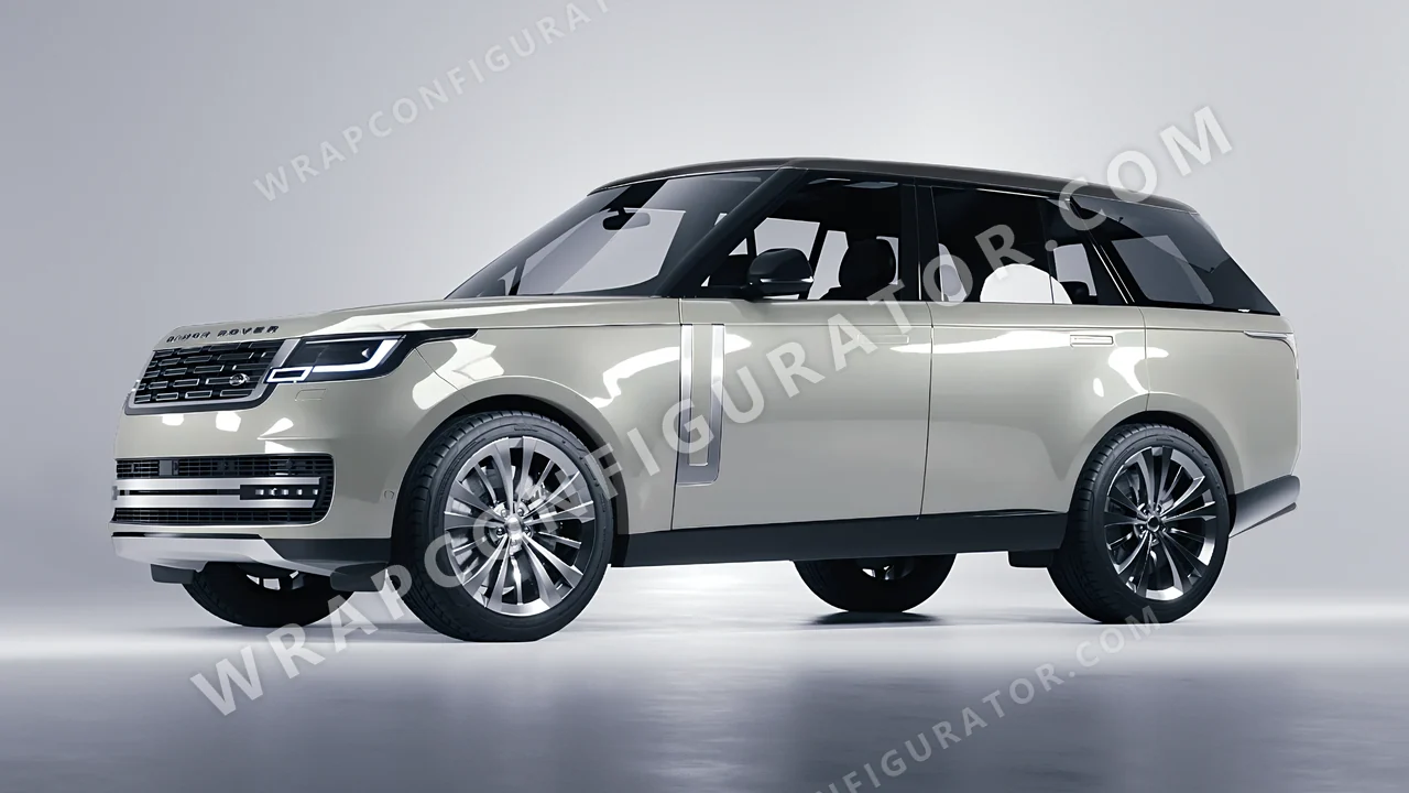Grey Land Rover Range Rover 2024 wrapped in Colourshield PPF by HyperPro Cool Gray GAF36-P