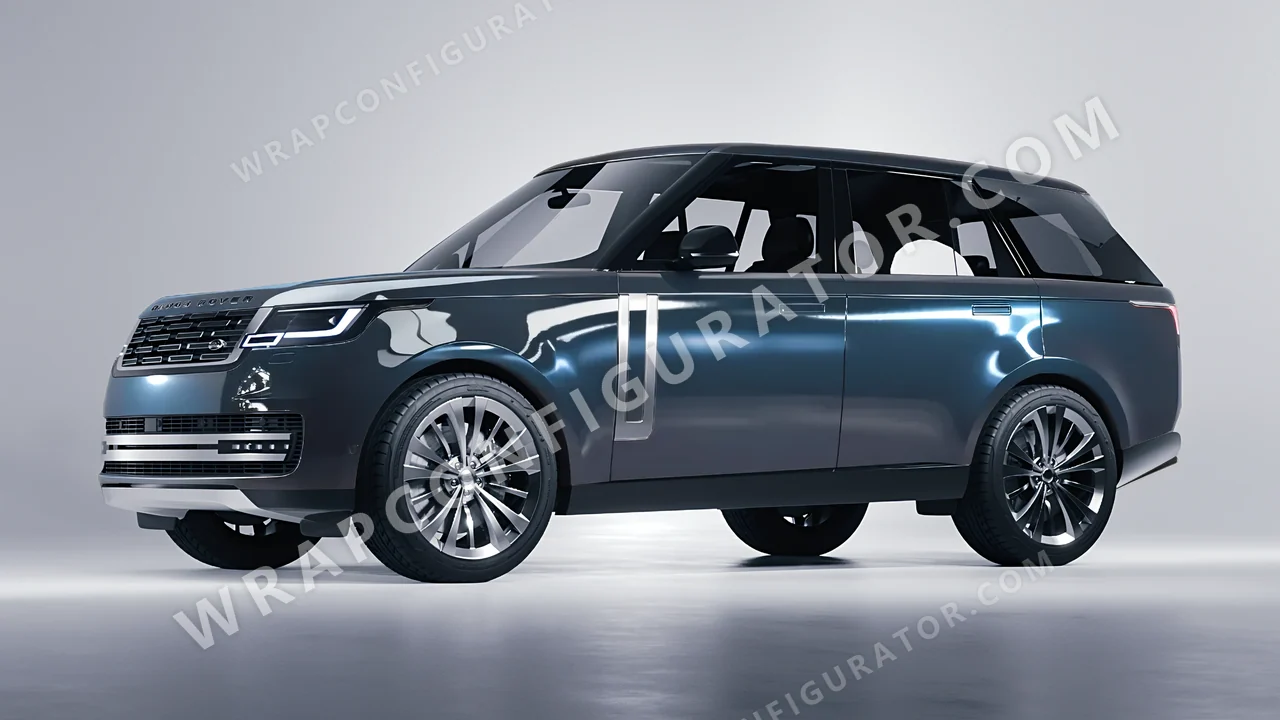 Grey Land Rover Range Rover 2024 wrapped in Colourshield PPF by HyperPro Deep Gray HGF03-P