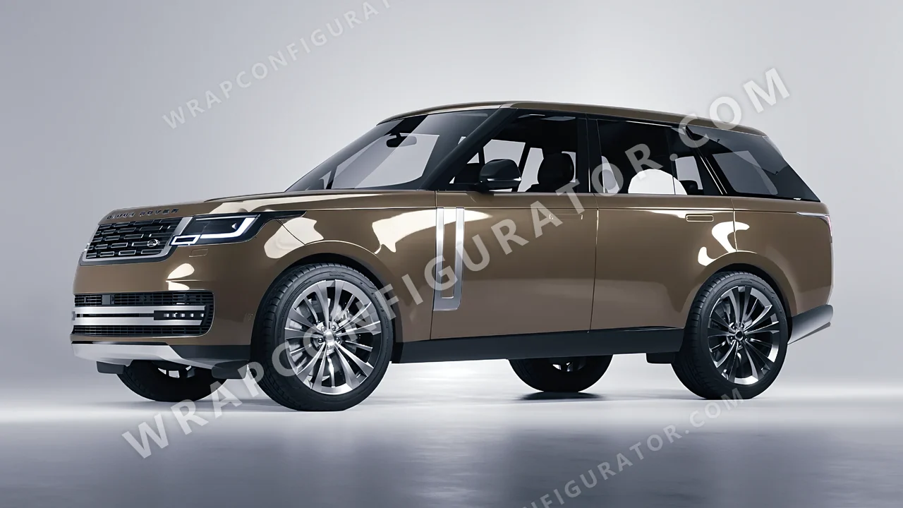 Grey Land Rover Range Rover 2024 wrapped in Colourshield PPF by HyperPro Dim Gray GAF37-P