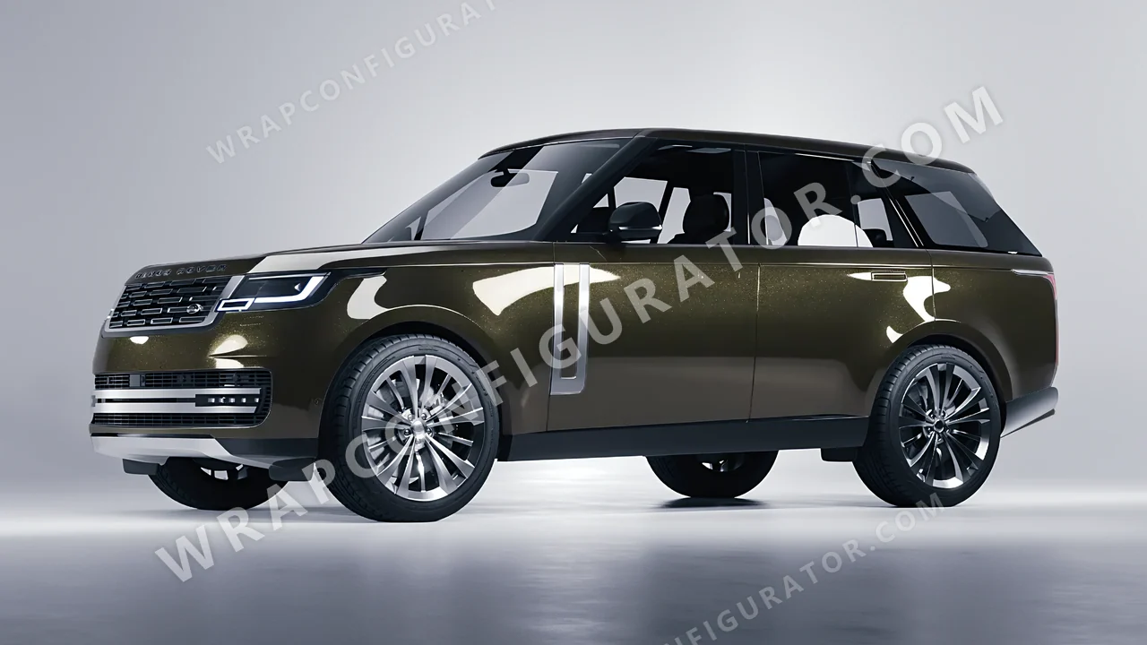 Grey Land Rover Range Rover 2024 wrapped in Colourshield PPF by HyperPro Gray SCM01G-P