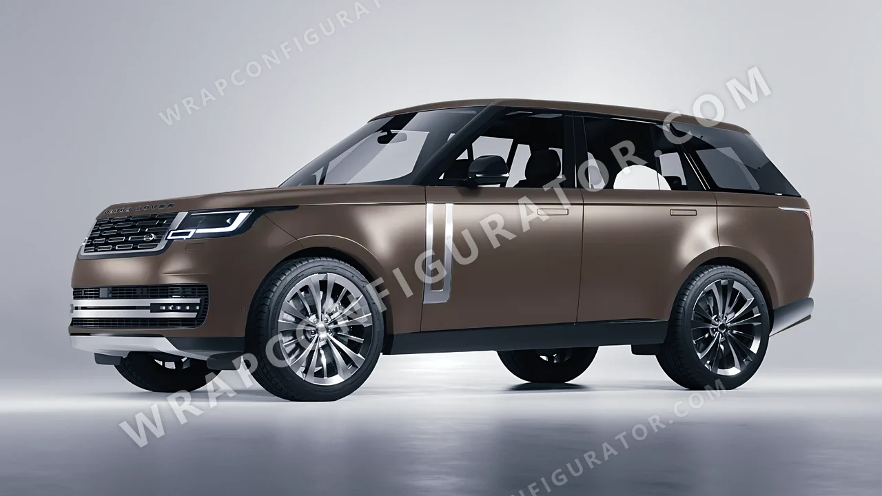 Grey Land Rover Range Rover 2024 wrapped in Colourshield PPF by HyperPro Pebble Gray SMF43-P