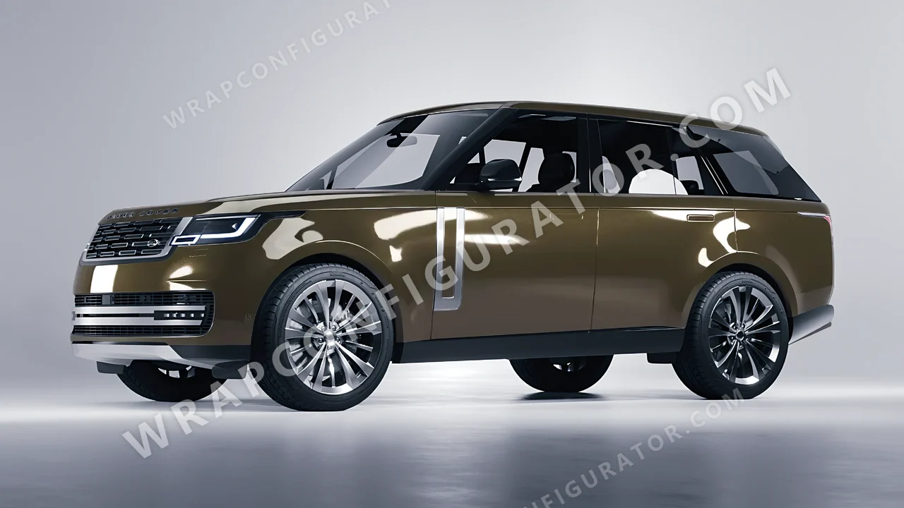 Grey Land Rover Range Rover 2024 wrapped in Colourshield PPF by HyperPro Sardine Gray GAF28-P