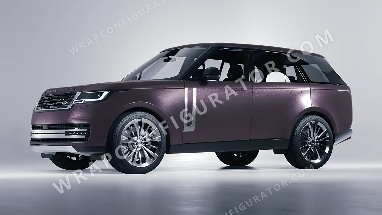 Grey Land Rover Range Rover 2024 wrapped in Colourshield PPF by HyperPro Shadow Gray MF39-P