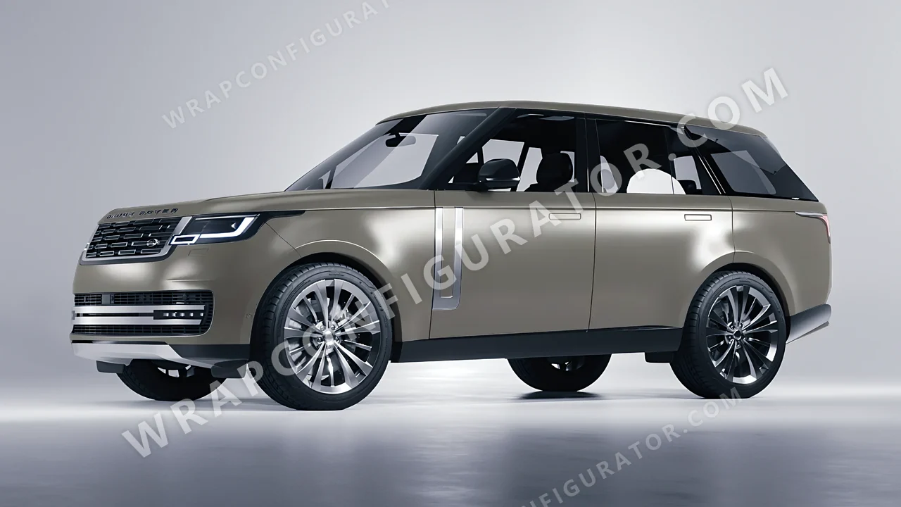 Grey Land Rover Range Rover 2024 wrapped in Colourshield PPF by HyperPro Shadow Gray SMF48-P