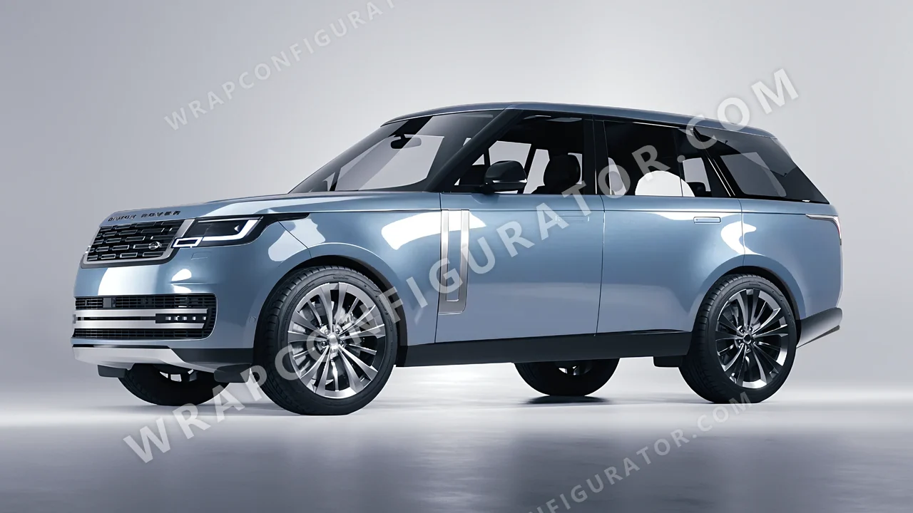 Grey Land Rover Range Rover 2024 wrapped in Colourshield PPF by HyperPro Shark Gray GAF55-P