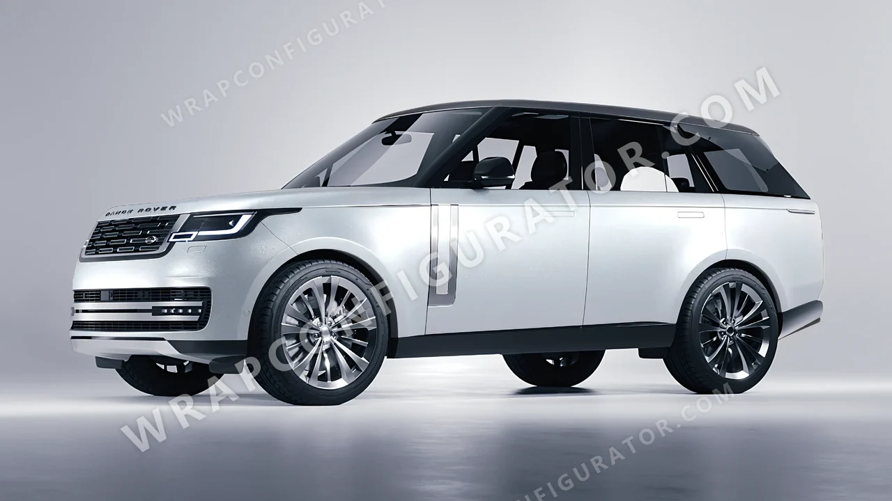 Grey Land Rover Range Rover 2024 wrapped in Colourshield PPF by HyperPro Silver MF38-P