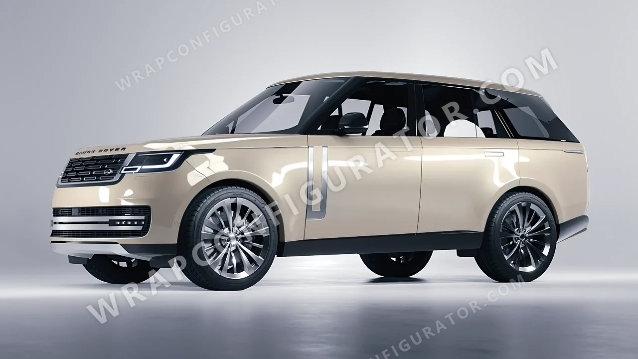 Grey Land Rover Range Rover 2024 wrapped in Colourshield PPF by HyperPro Sky Gray GAF35-P