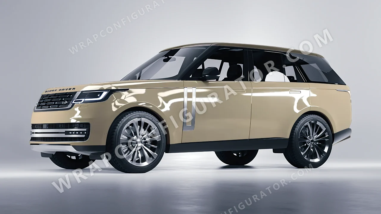 Grey Land Rover Range Rover 2024 wrapped in Inozetek Dynamic PPF Cement Grey DPPF703