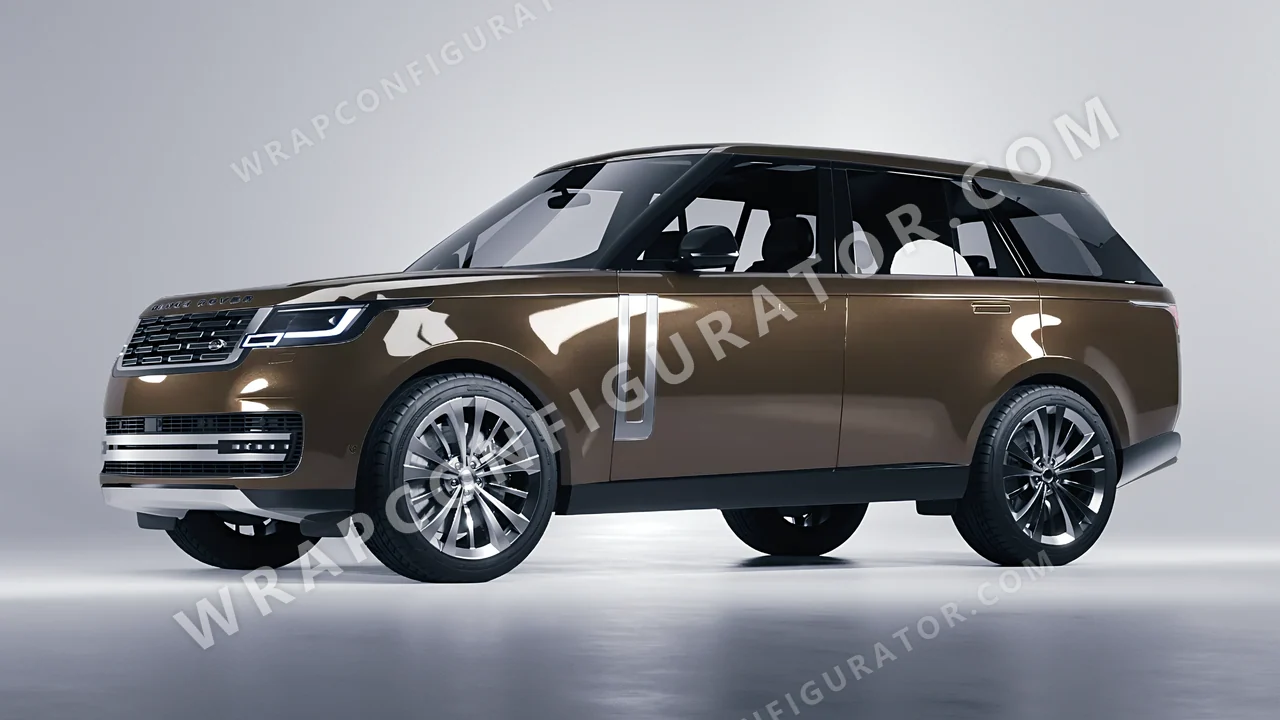 Grey Land Rover Range Rover 2024 wrapped in Inozetek Dynamic PPF Charcoal DPPF926