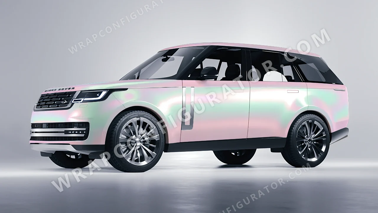Grey Land Rover Range Rover 2024 wrapped in Inozetek Dynamic PPF Redstone Grey DPPF716