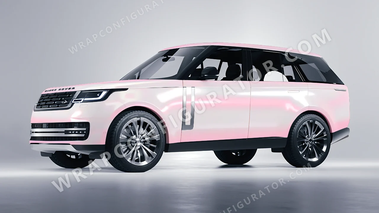 Pink Land Rover Range Rover 2024 wrapped in Colourshield PPF by HyperPro Purple/Pink CGM15-P