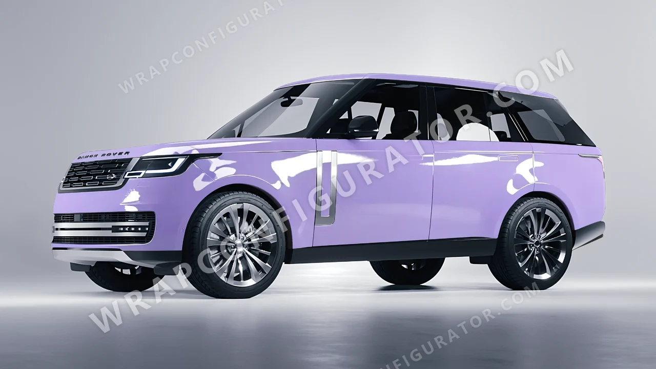 Purple Land Rover Range Rover 2024 wrapped in Colourshield PPF by HyperPro Amethyst HGF27-P