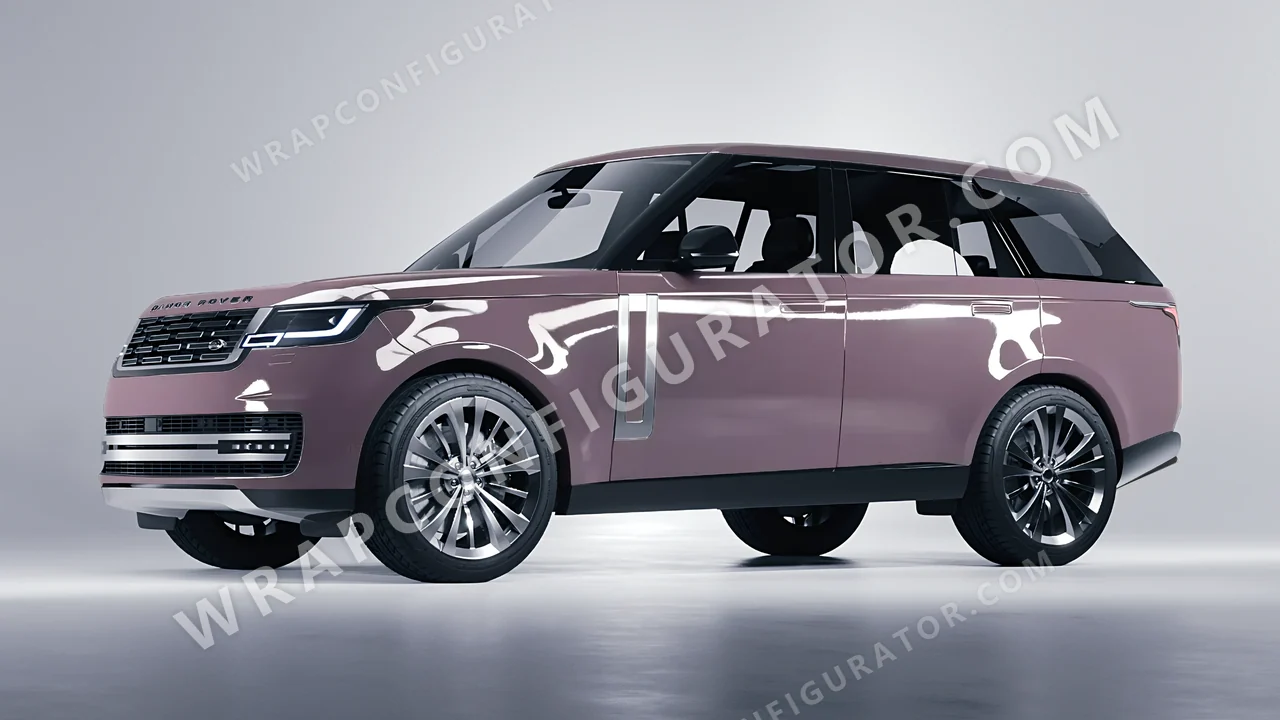 Purple Land Rover Range Rover 2024 wrapped in Inozetek Dynamic PPF Misty Purple DPPF707