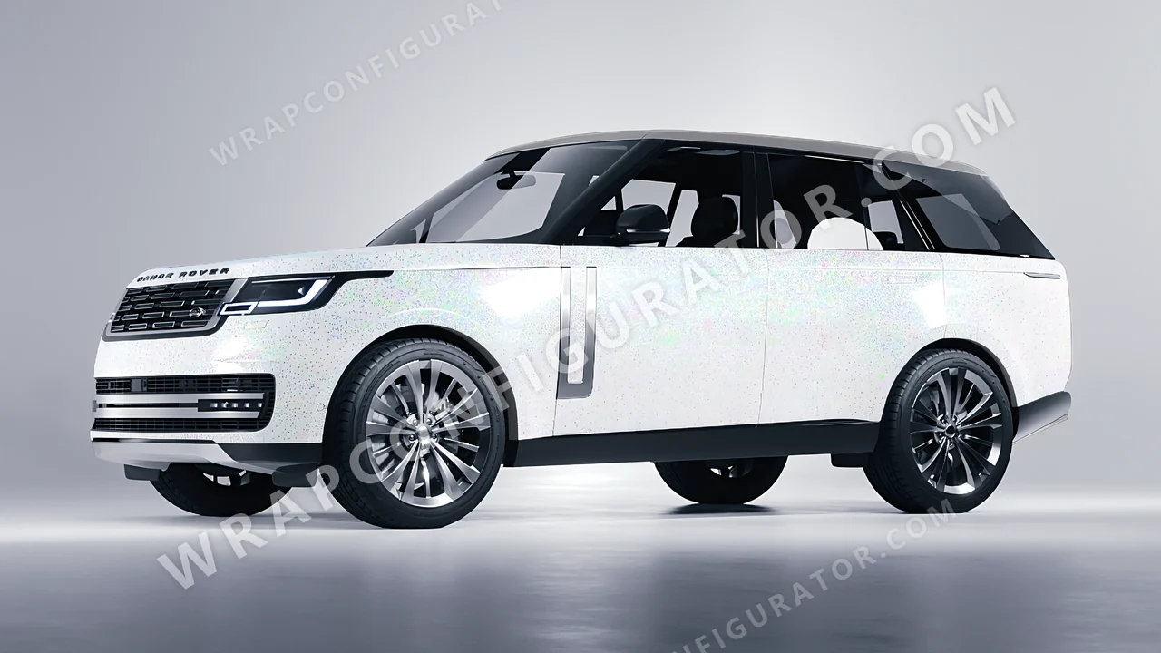 White Land Rover Range Rover 2024 wrapped in Colourshield PPF by HyperPro White GLF02-P
