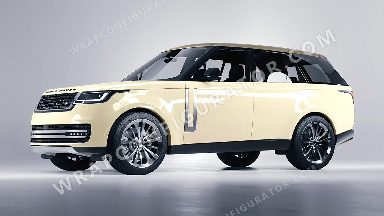 White Land Rover Range Rover 2024 wrapped in Inozetek Dynamic PPF Championship White DPPF702