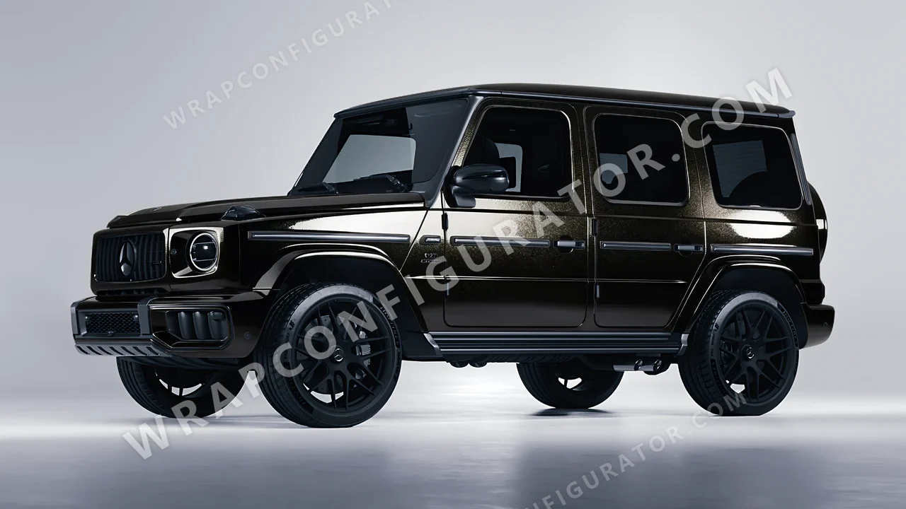 Black Mercedes-Benz G Class AMG 2025 wrapped in Colourshield PPF by HyperPro Black GAF27-P