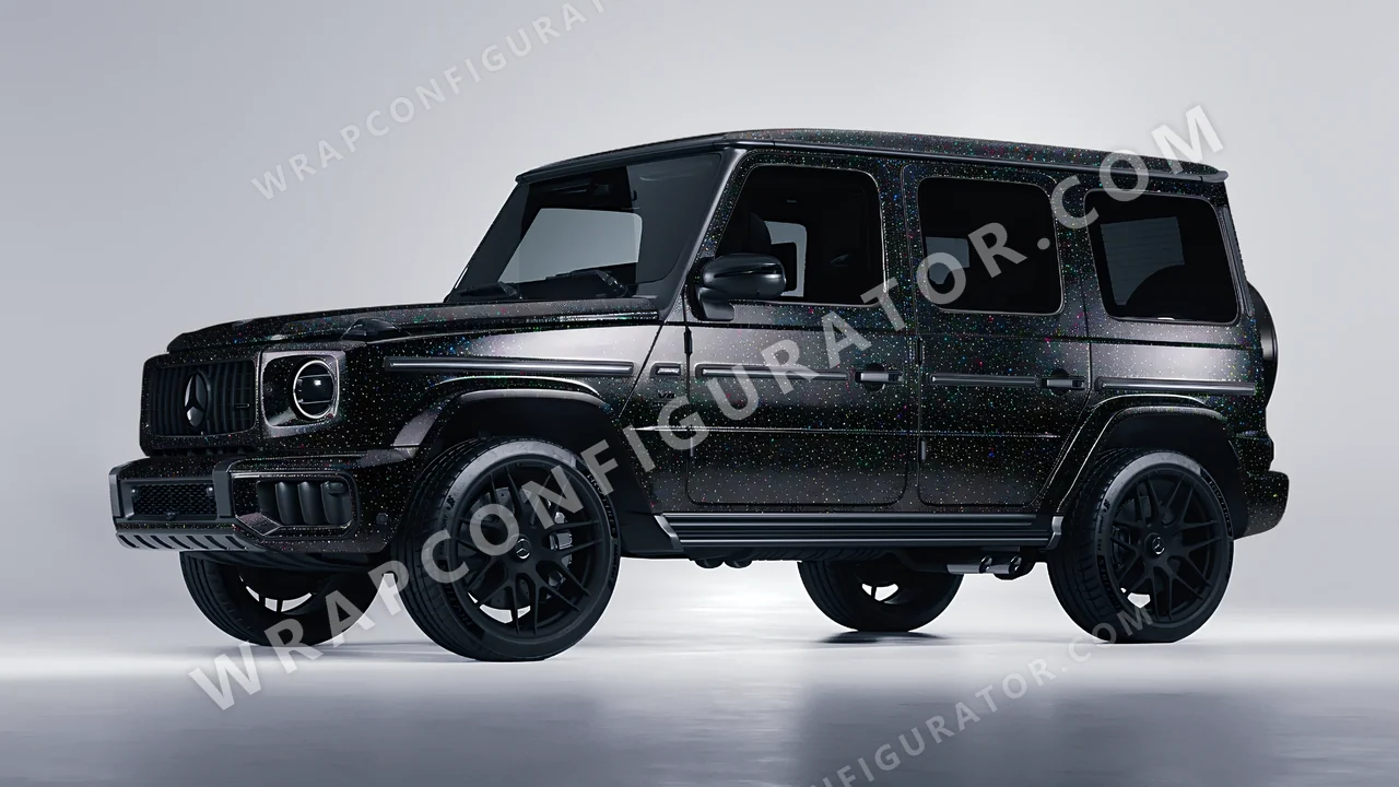 Black Mercedes-Benz G Class AMG 2025 wrapped in Colourshield PPF by HyperPro Black GLF05-P