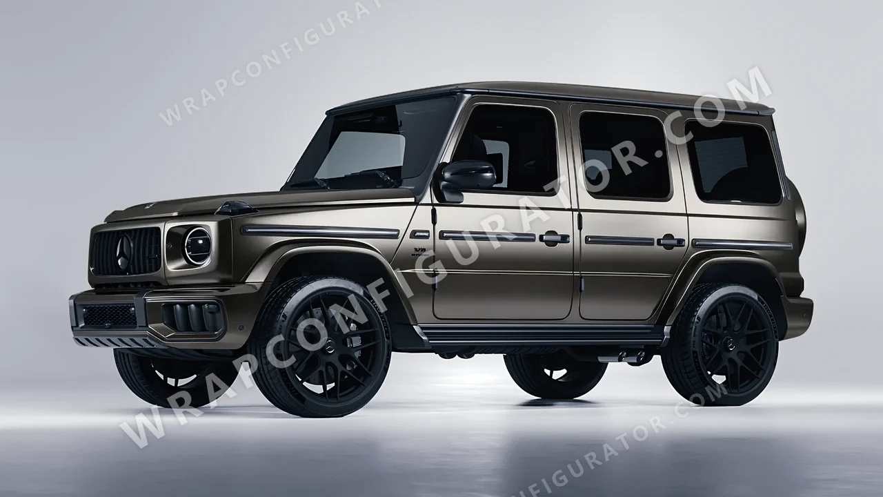 Black Mercedes-Benz G Class AMG 2025 wrapped in Colourshield PPF by HyperPro Shadow Black SCH12-P