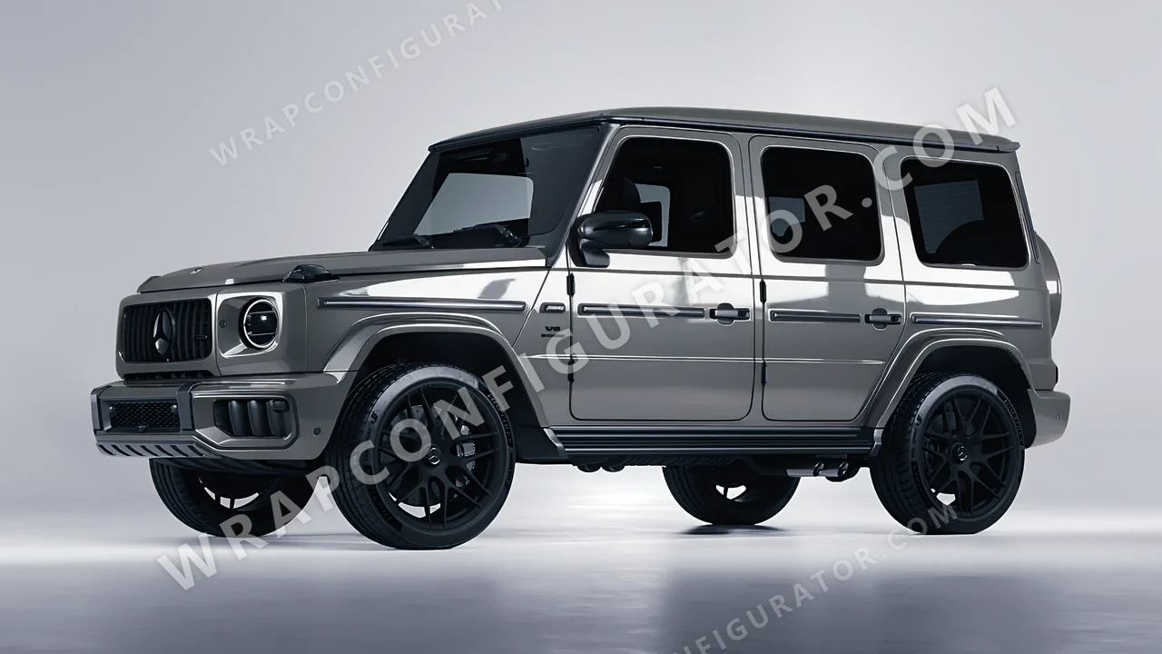 Grey Mercedes-Benz G Class AMG 2025 wrapped in Avery Dennison Grey SW900-832-O