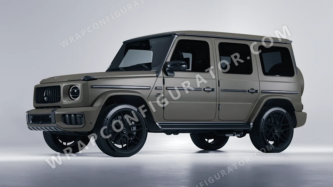 Grey Mercedes-Benz G Class AMG 2025 wrapped in Colourshield PPF by HyperPro AMG Gray SMF28-P