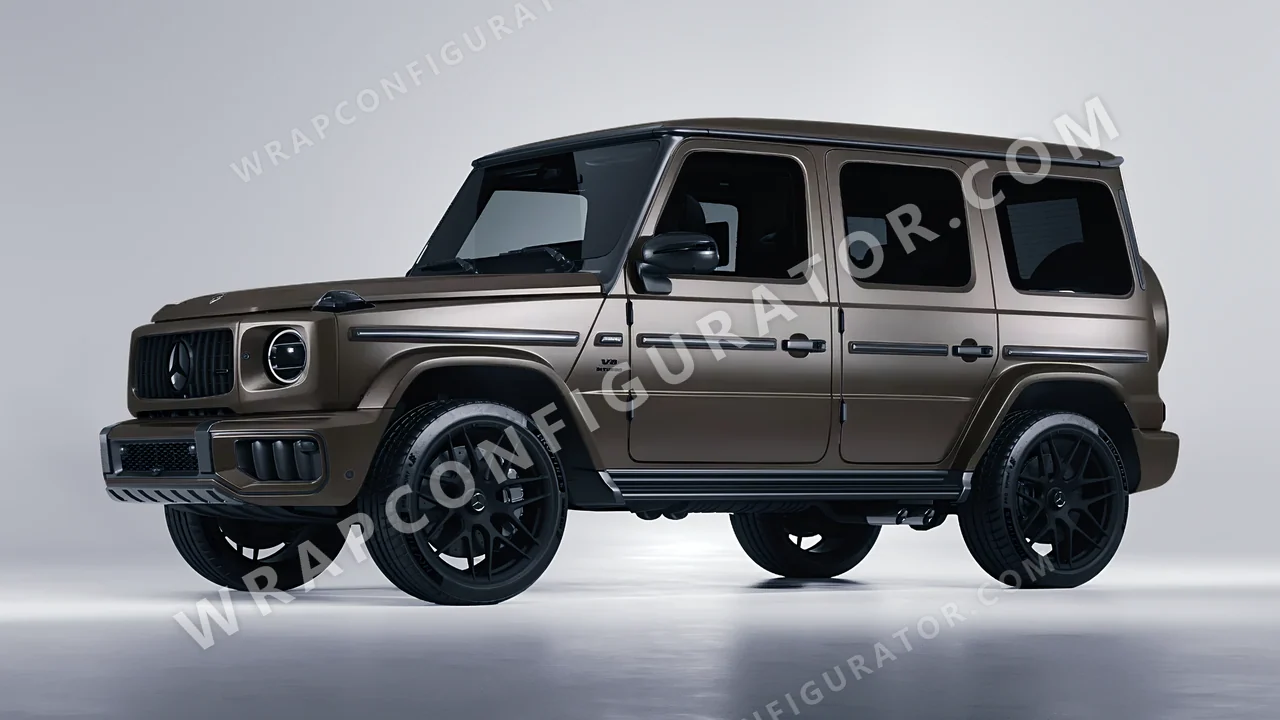 Grey Mercedes-Benz G Class AMG 2025 wrapped in Colourshield PPF by HyperPro Anchor Gray SMF47-P
