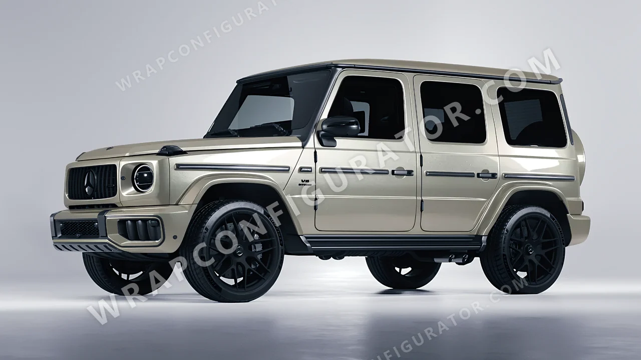 Grey Mercedes-Benz G Class AMG 2025 wrapped in Colourshield PPF by HyperPro Cool Gray GAF36-P
