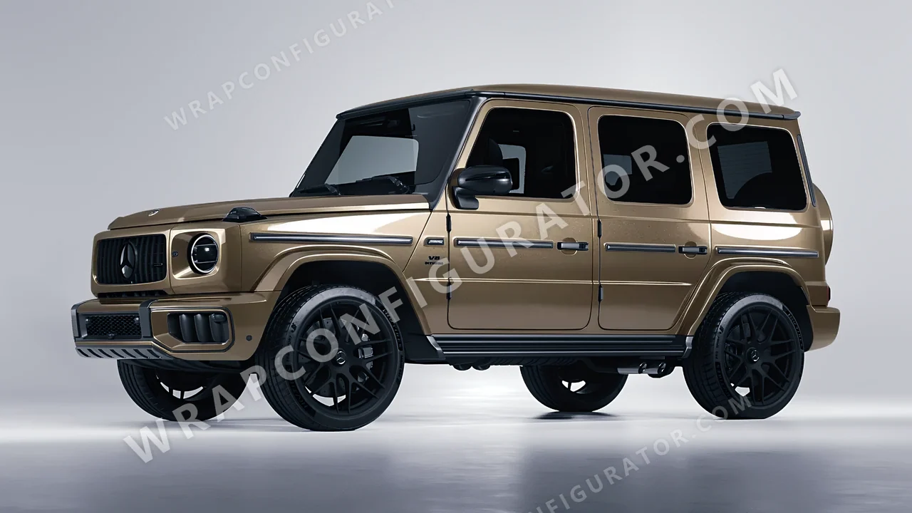 Grey Mercedes-Benz G Class AMG 2025 wrapped in Colourshield PPF by HyperPro Dim Gray GAF37-P