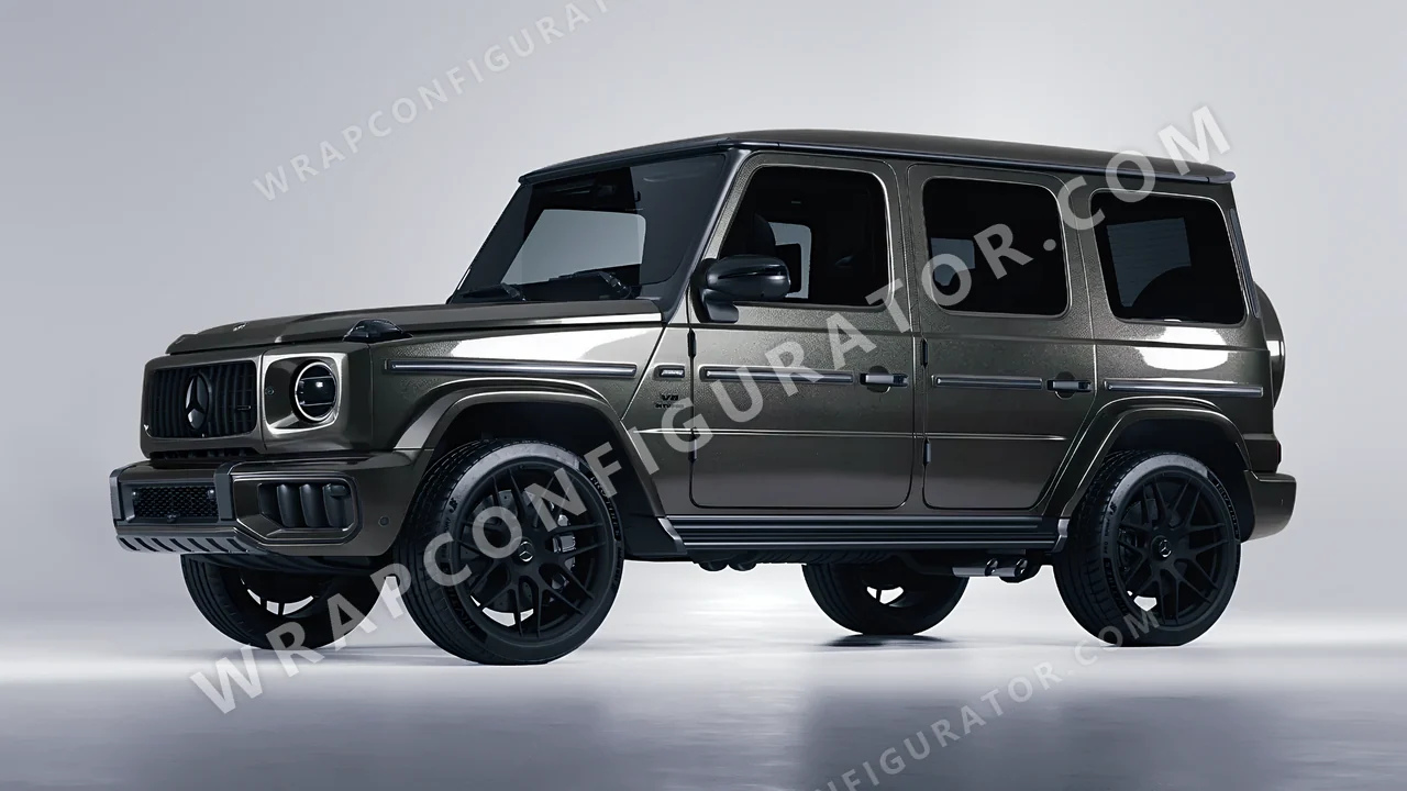 Grey Mercedes-Benz G Class AMG 2025 wrapped in Colourshield PPF by HyperPro Gray HGM58-P