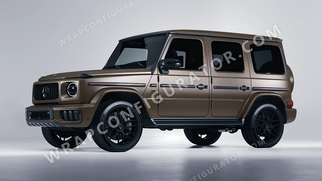Grey Mercedes-Benz G Class AMG 2025 wrapped in Colourshield PPF by HyperPro Pebble Gray SMF43-P